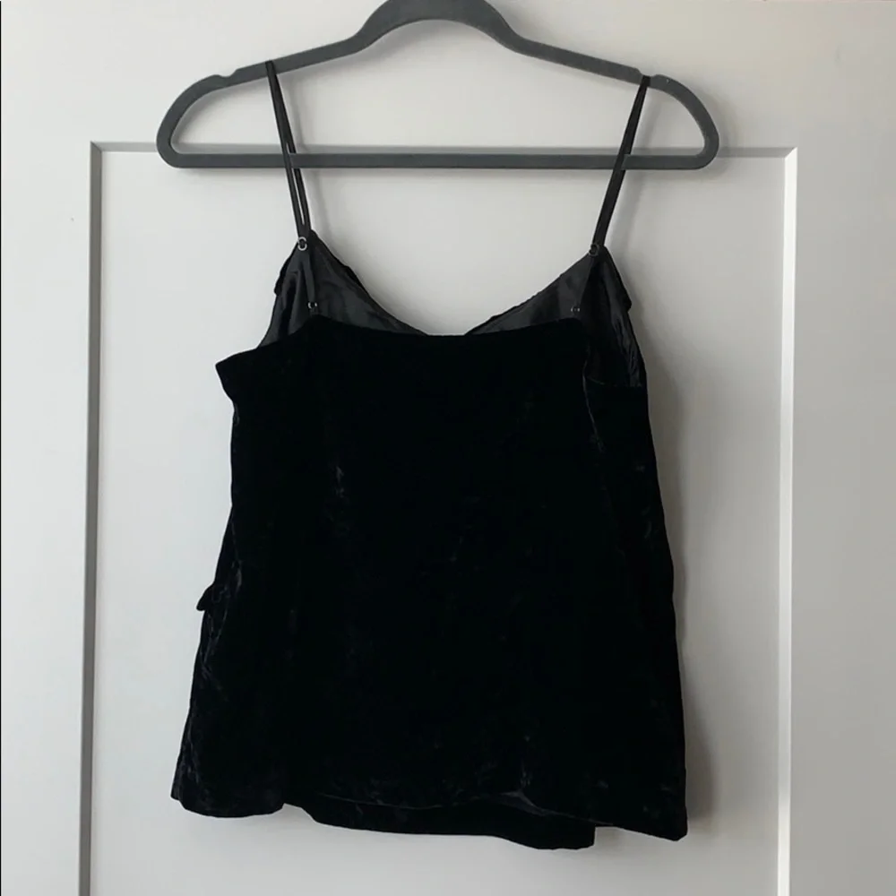 J.Crew Velvet Ruffle Cami - Picture 4 of 7